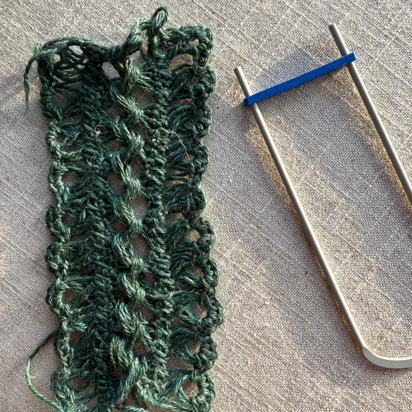 Kit de tricot-crochet - Pas à Pas Châle Vertlaine par Bo & moi