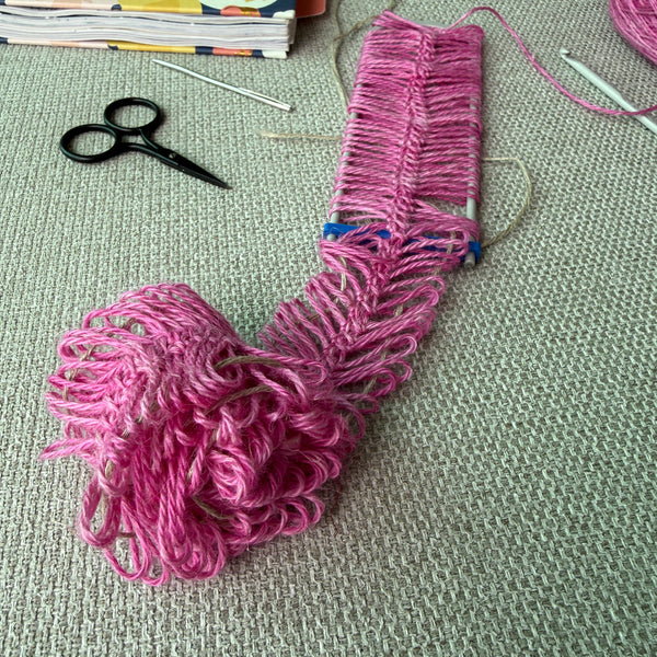 Kit de tricot-crochet - Pas à Pas Châle Vertlaine par Bo & moi