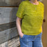 Kit de tricot - Pull à manche courte Vasiliki par Nathalie Martin