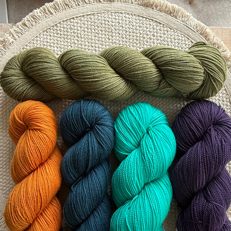 Yarn bundle - MKAL Quilt Star shawl by Gabrielle Vézina