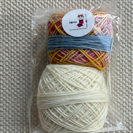 Jacquard Sock Yarn Bundle by Sonia Tricotte
