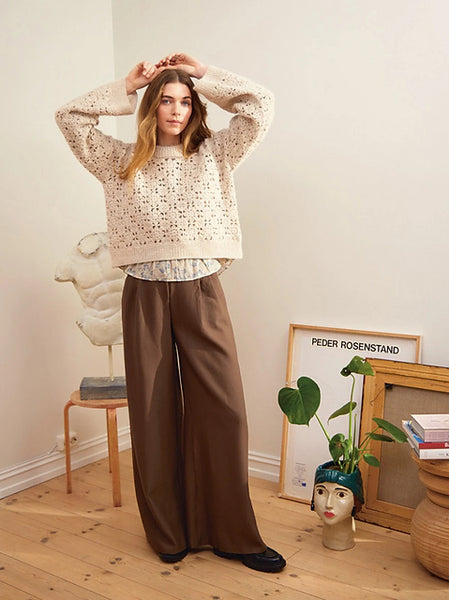Kit de crochet - Fleur sweater par Sandness Garn