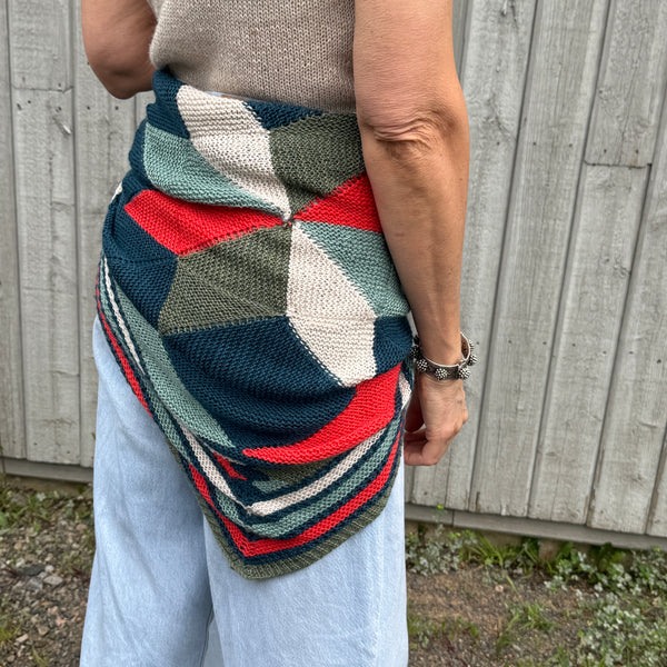 Yarn bundle - Quilt Star shawl by Gabrielle Vézina