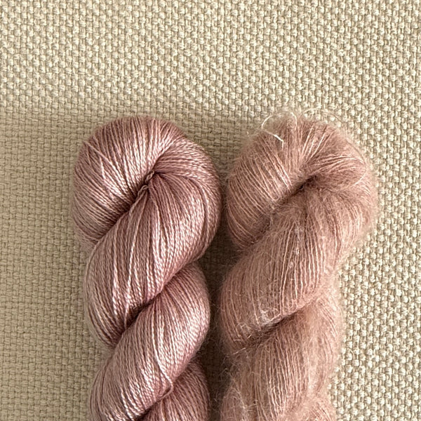 Kit de tricot - Écharpe Moissons par Lucie Paquet