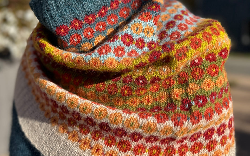 Kit de tricot - Réchauffe-épaule Antelope Valley Snood par Tracy Pipinich