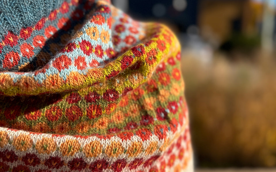 Kit de tricot - Réchauffe-épaule Antelope Valley Snood par Tracy Pipinich