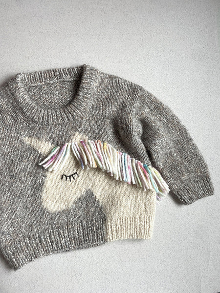 Kit de tricot - Chandail Always 4-ever Unicorn par Wool & Beyond