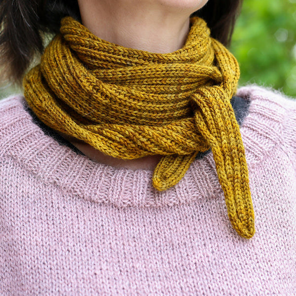 Yarn bundle - Espresso scarf in Berger Belge by Katarina Linnhagen