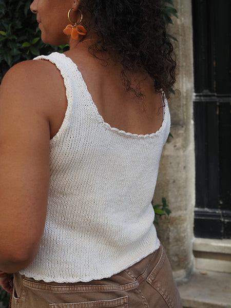 Yarn bundle - Tank top Molitor by Emilie Luis