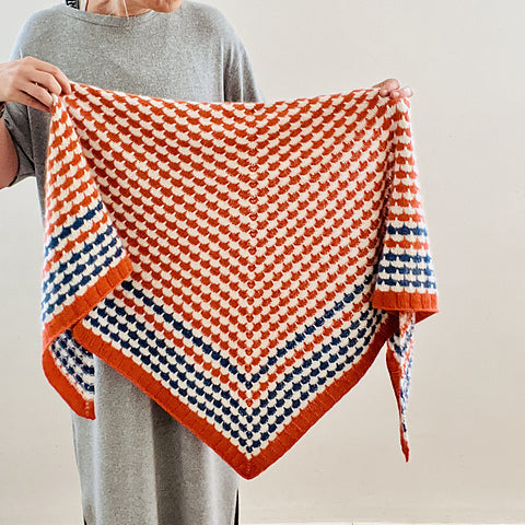 Kit de tricot - Châle BAO BAO par Isabell Kraemer