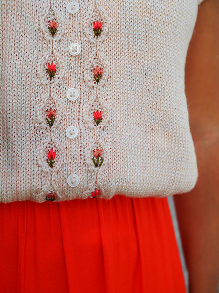 Kit de tricot- T-shirt Gigio par Emilie Luis