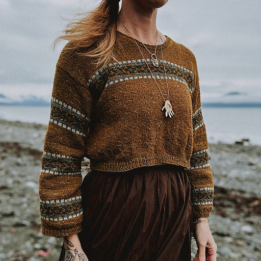 Kit de tricot - Chandail Mountain Bed par Caitlin Hunter