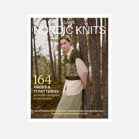 Laine Nordic Knits magazine out on October 8, 2024