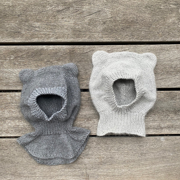 Kit de tricot - Cagoule Baby Bear Balaclava par Pernille Larsen