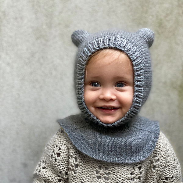 Kit de tricot - Cagoule Baby Bear Balaclava par Pernille Larsen