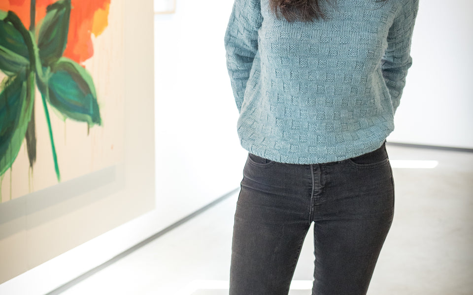 Kit de tricot - Chandail Campagne par Marie-Christine Lévesque