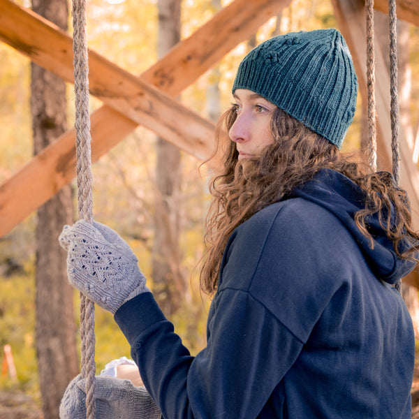 Kit de tricot Mitaines Marée par Sarah Bleau