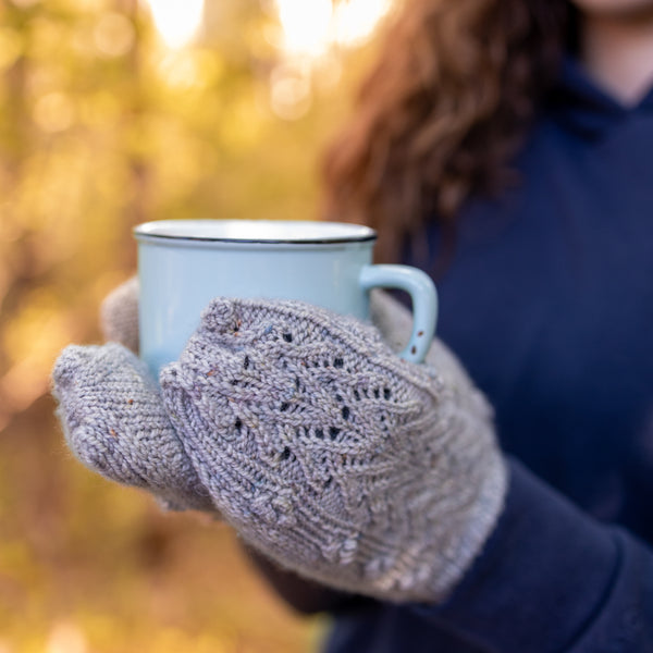 Kit de tricot Mitaines Marée par Sarah Bleau