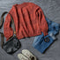 Kit de tricot Chandail prune par Sarah Bleau