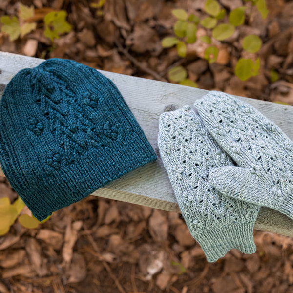 Kit de tricot Mitaines Marée par Sarah Bleau