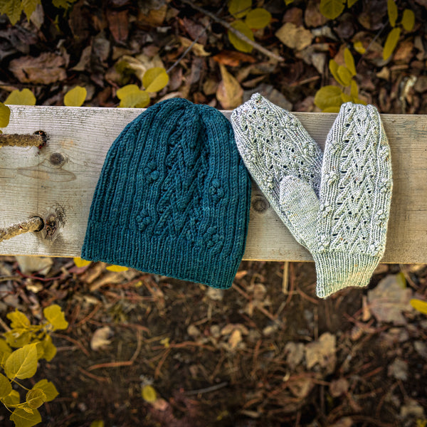 Kit de tricot Mitaines Marée par Sarah Bleau