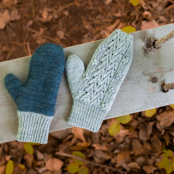 Kit de tricot Mitaines Marée par Sarah Bleau