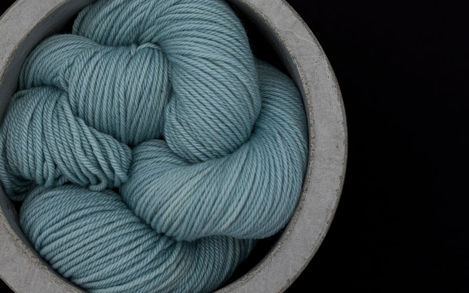 Kit de tricot - Foulard Le St-Sau 100% mérinos par Pure Laine