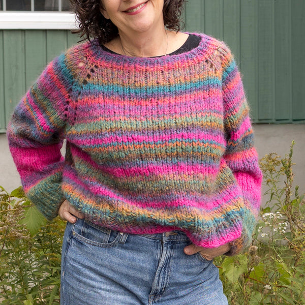 Pull basique en Bohemian par Katia Concept