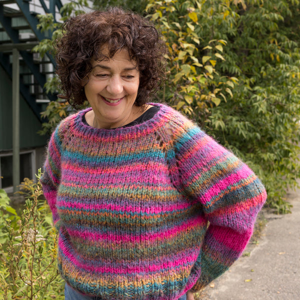 Pull basique en Bohemian par Katia Concept