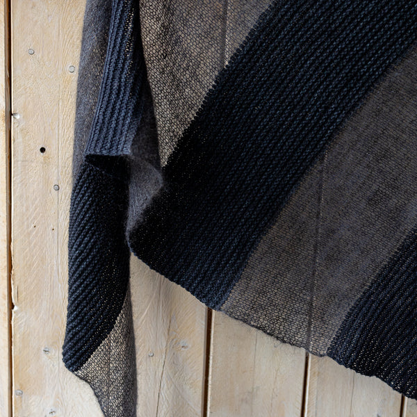 Kit de Tricot - Châle Marguarita de Fibre Carpe Diem