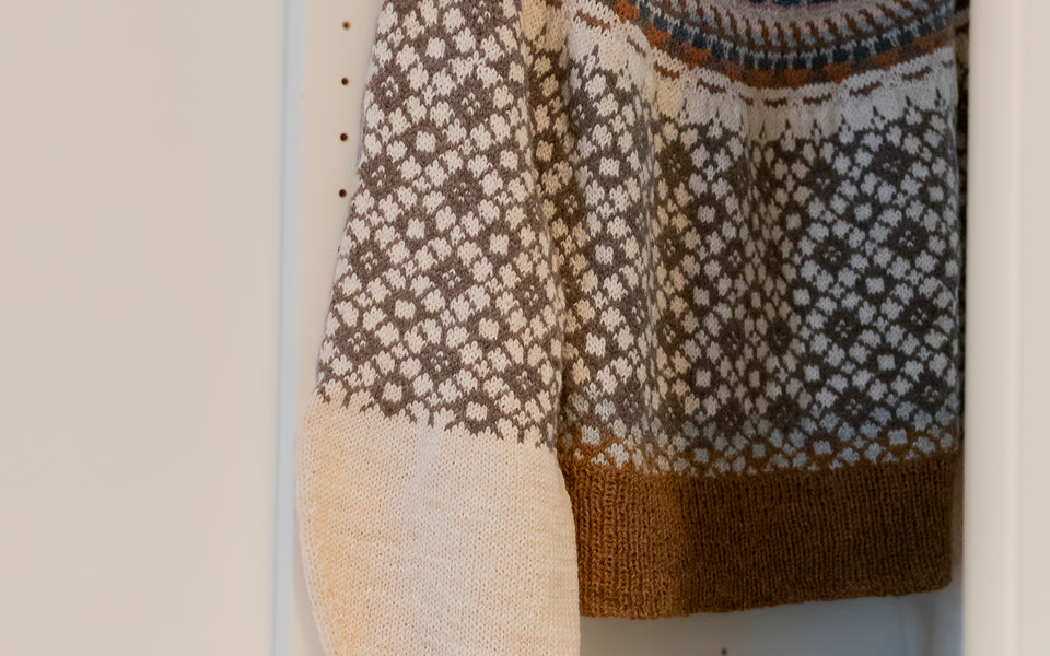 Kit de tricot - Chandail Noomi par Sophie Ochera