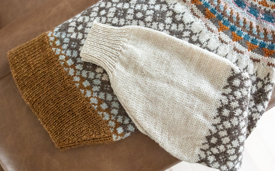 Kit de tricot - Chandail Noomi par Sophie Ochera