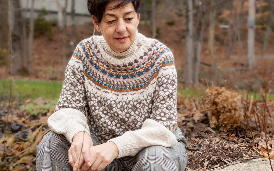 Kit de tricot - Chandail Noomi par Sophie Ochera