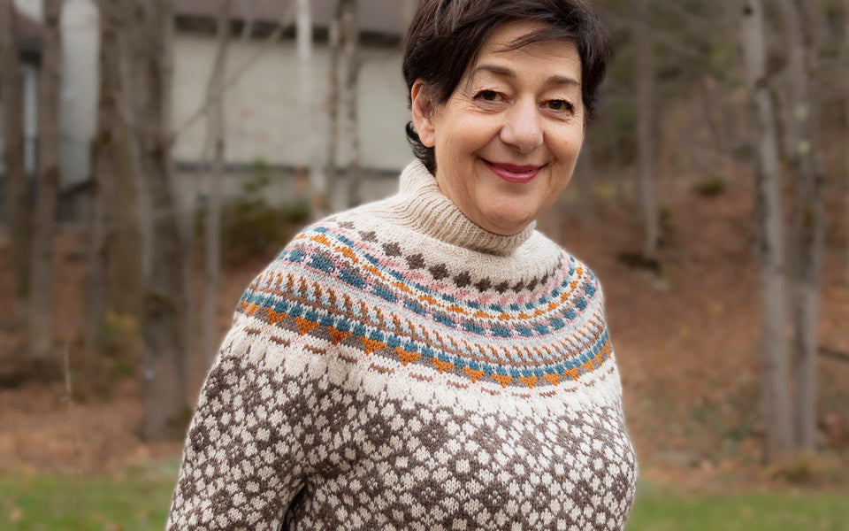 Kit de tricot - Chandail Noomi par Sophie Ochera