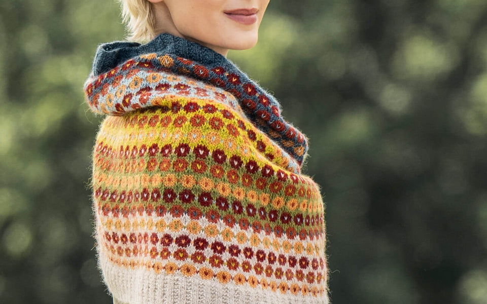 Kit de tricot - Réchauffe-épaule Antelope Valley Snood par Tracy Pipinich