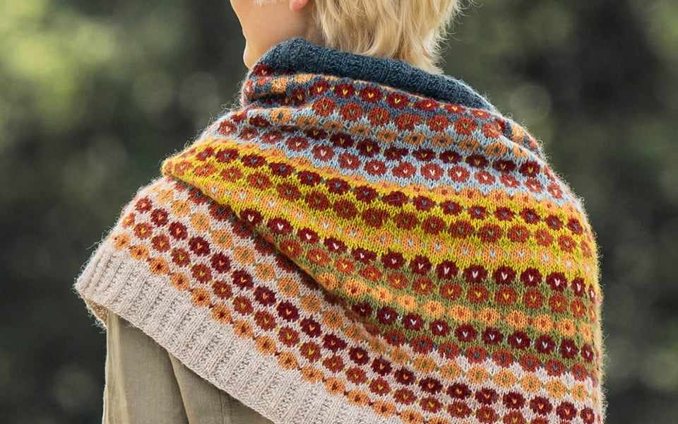 Kit de tricot - Réchauffe-épaule Antelope Valley Snood par Tracy Pipinich