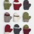 Knitting kit - Tiny Holiday Christmas decorations by Blue Sky Fiber