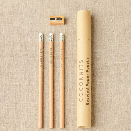 Recycled Paper Pencils by Cocoknits