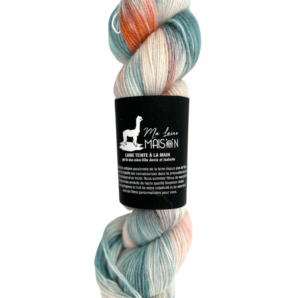 Yarn bundle - Espresso scarf in Berger Belge by Katarina Linnhagen