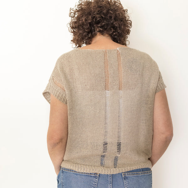 Kit de tricot - Outline tee par Jessie Maed