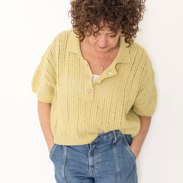 Kit de tricot - Tuileries Polo par Soumine KIM