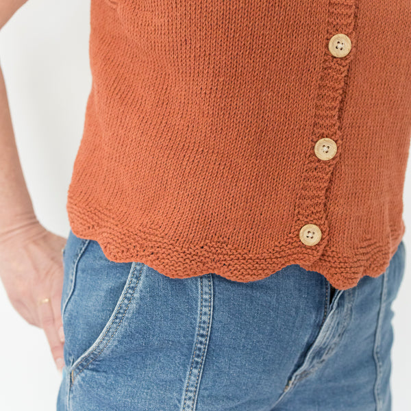 Kit de tricot - Bräm top par Ellen Furderer