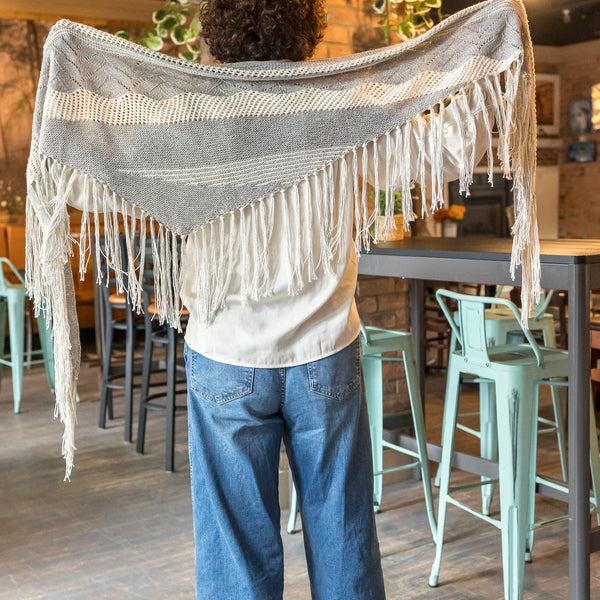 Yarn bundle - Bohemian Variation Shawl by Lucie Paquet