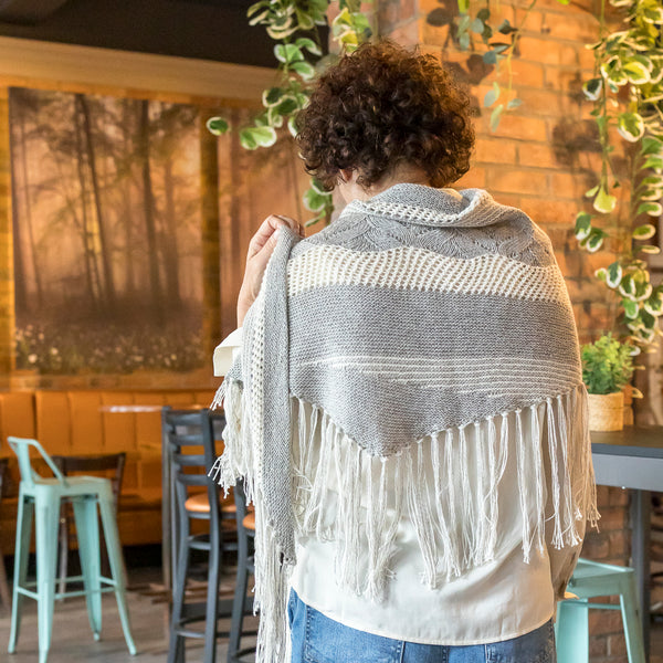 Yarn bundle - Bohemian Variation Shawl by Lucie Paquet