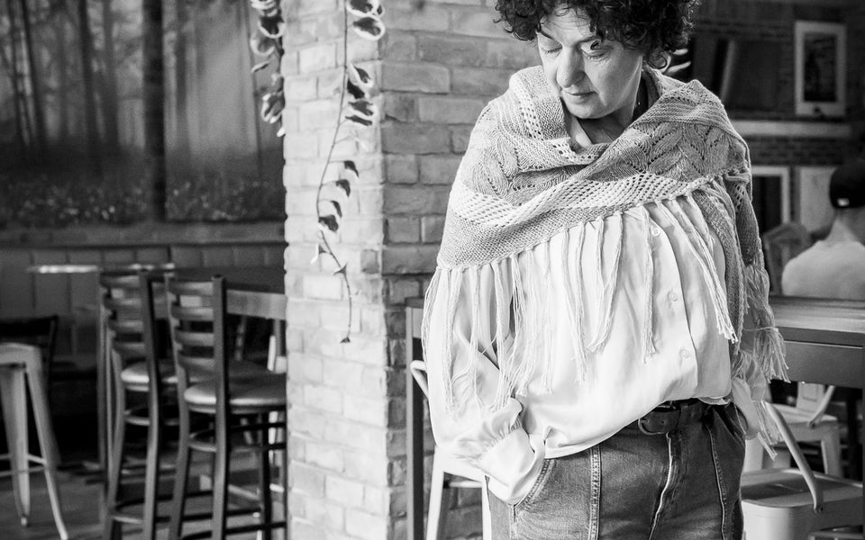 Kit de Tricot - Châle Bohemian Variation par Lucie Paquet