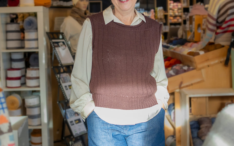 Kit de tricot débardeur Sleeveless par Lone Kjeldsen