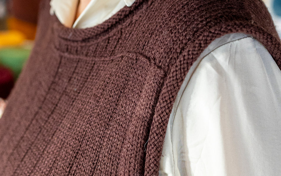 Kit de tricot débardeur Sleeveless par Lone Kjeldsen