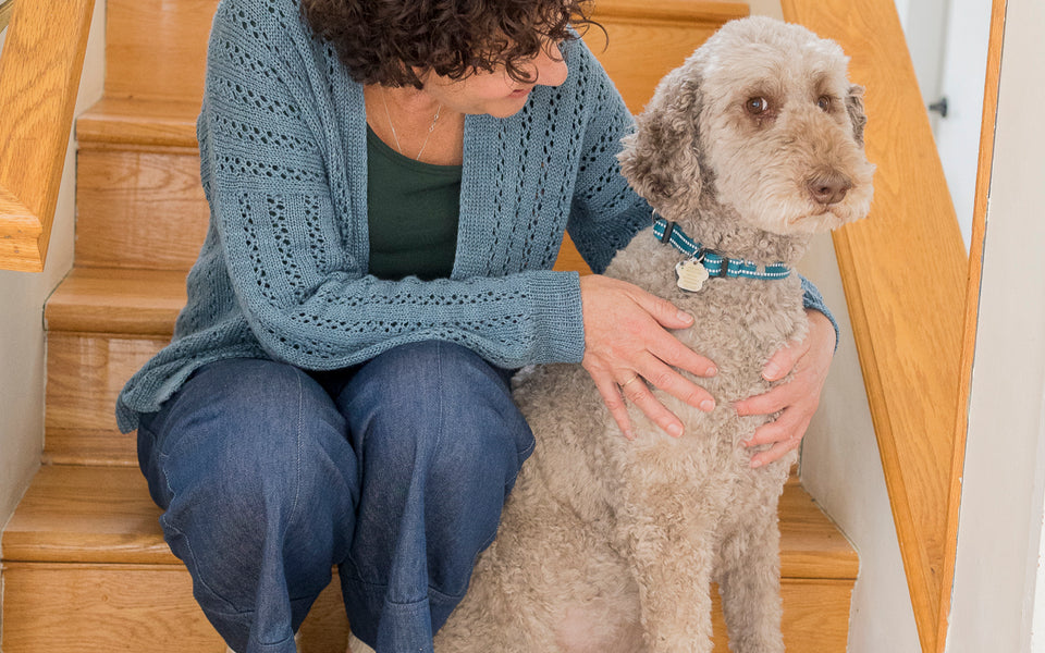 Kit de tricot - Garden cardigan par Ankestrick
