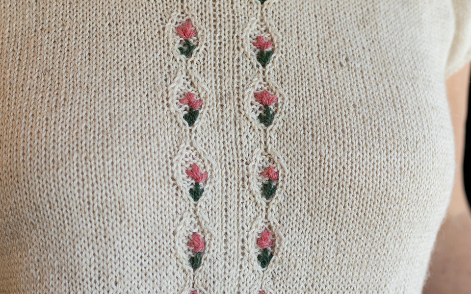 Kit de tricot- T-shirt Gigio par Emilie Luis