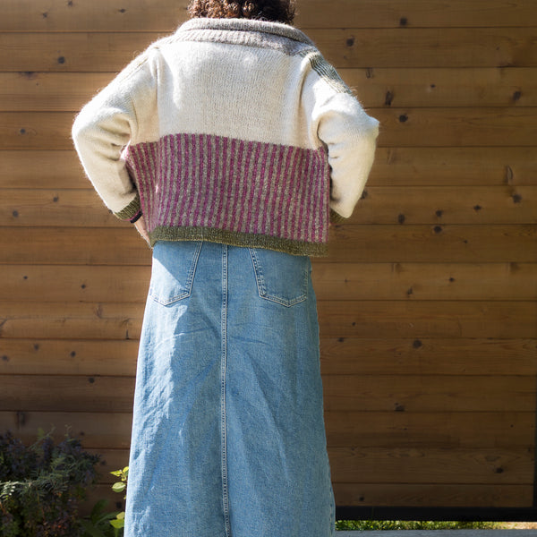 Kit de tricot - Amulet Gilet ouvert par Marìa Jesùs Camus